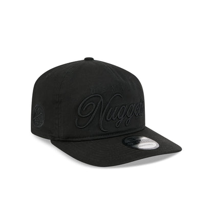 Denver Nuggets All Black Scripted 19TWENTY Adjustable Hat