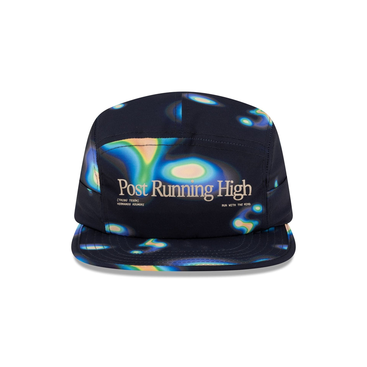 Hermanos Koumori Post Running High Navy Camper Adjustable Hat