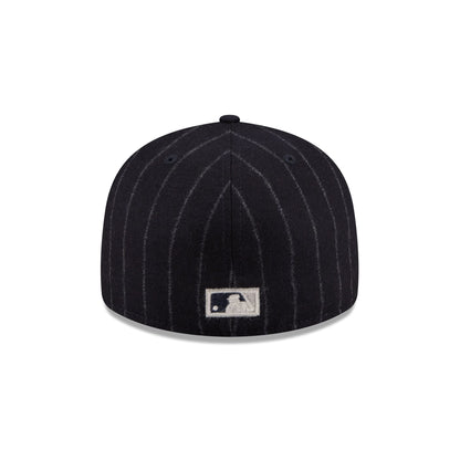 Philadelphia Phillies Pinstripe Merino & Cashmere Moon 59FIFTY Fitted Hat