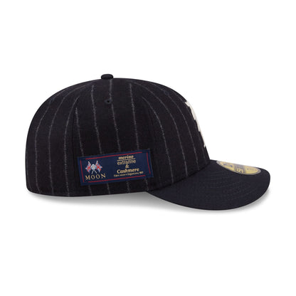 Philadelphia Phillies Pinstripe Merino & Cashmere Moon 59FIFTY Fitted Hat