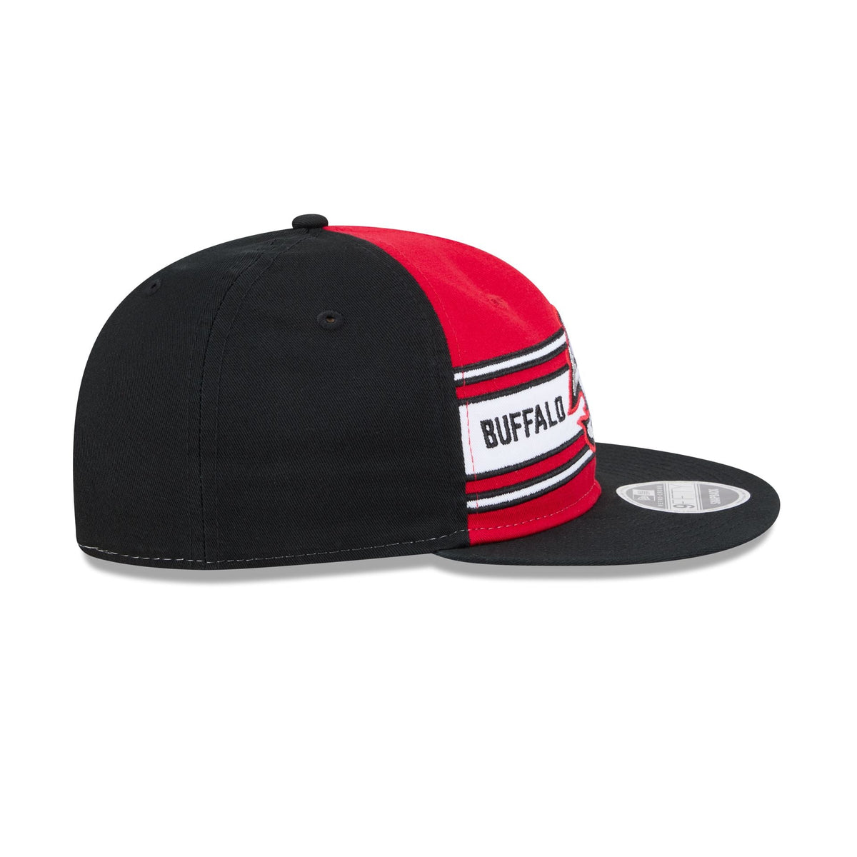 Buffalo Sabres Team Stripes Retro Crown 9FIFTY Snapback Hat