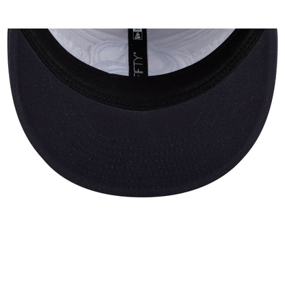 Colorado Avalanche Team Stripes Retro Crown 9FIFTY Snapback Hat