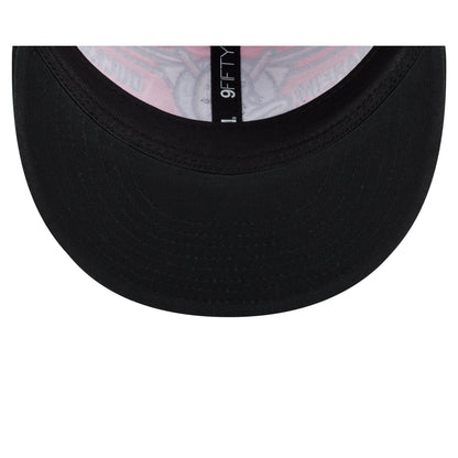 Anaheim Ducks Team Stripes Retro Crown 9FIFTY Snapback Hat