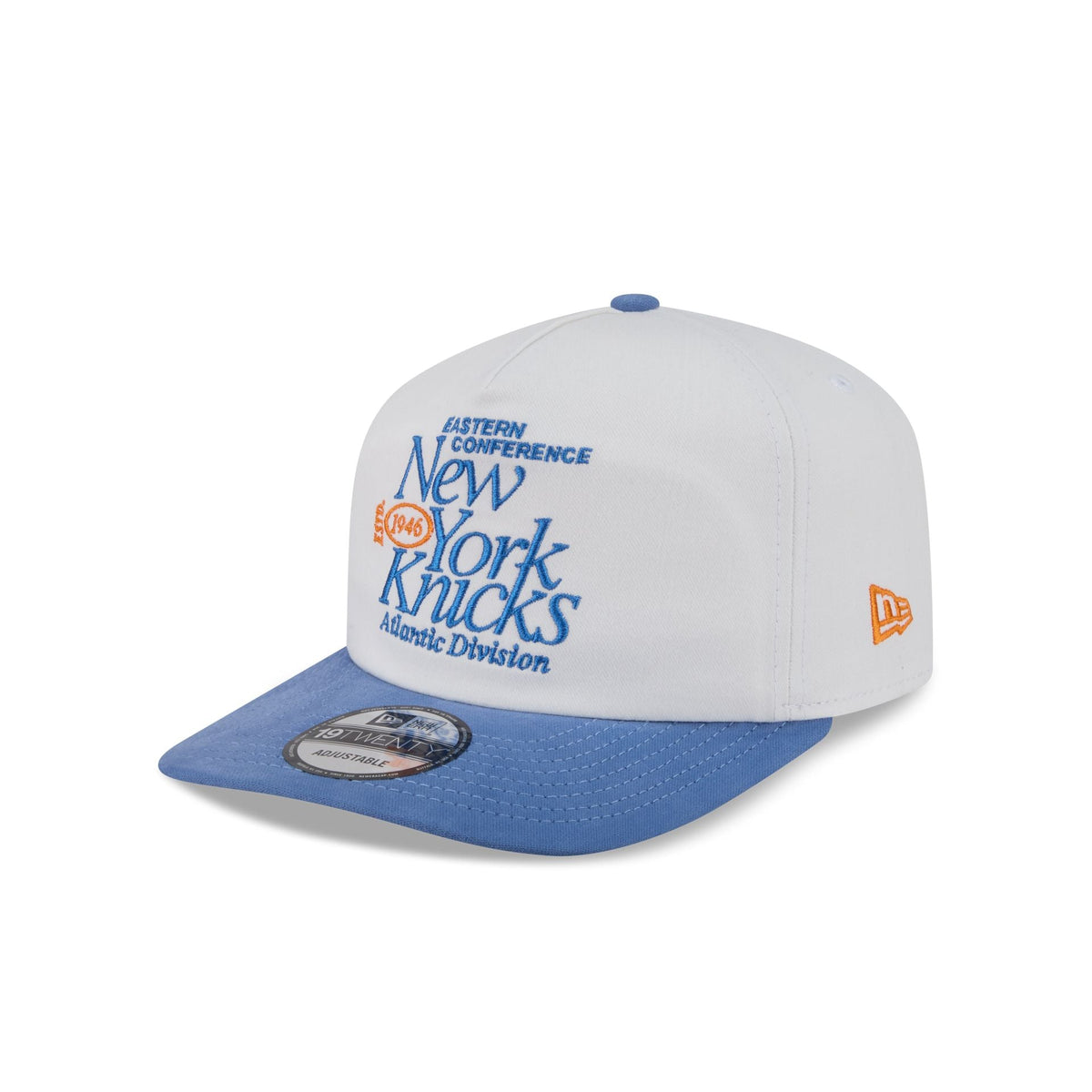 New York Knicks Conference Script 19TWENTY Snapback Hat