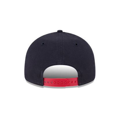 Atlanta Braves Team Stripes Retro Crown 9FIFTY Snapback Hat