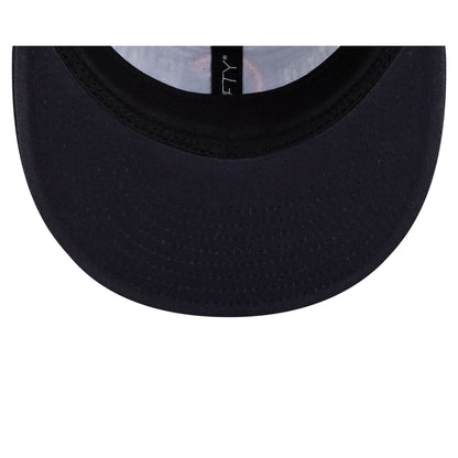 Chicago Cubs Team Stripes Retro Crown 9FIFTY Snapback Hat