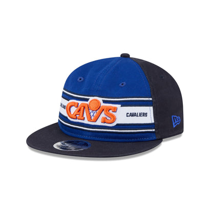 Cleveland Cavaliers Team Stripes Retro Crown 9FIFTY Snapback Hat