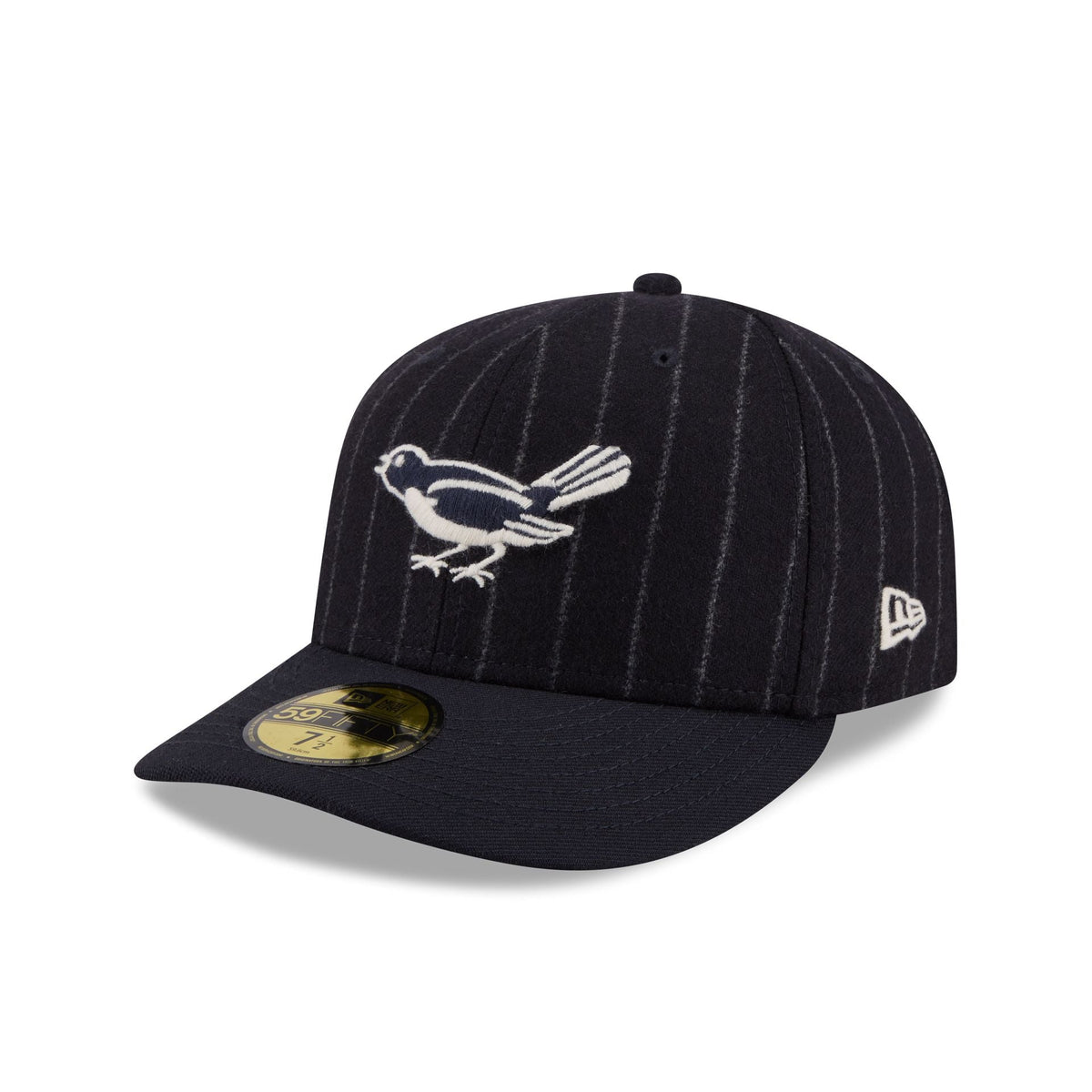 Baltimore Orioles Pinstripe Merino & Cashmere Moon 59FIFTY Fitted Hat
