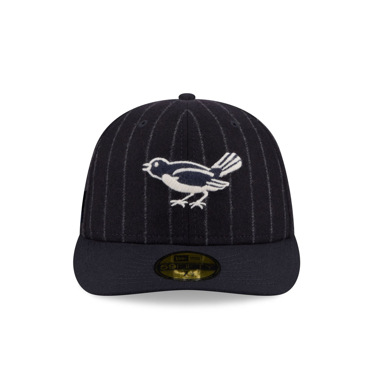 Baltimore Orioles Pinstripe Merino & Cashmere Moon 59FIFTY Fitted Hat