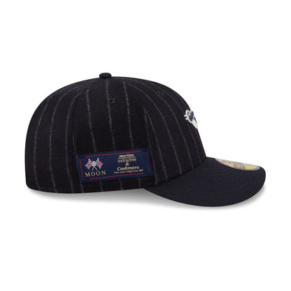Baltimore Orioles Pinstripe Merino & Cashmere Moon 59FIFTY Fitted Hat