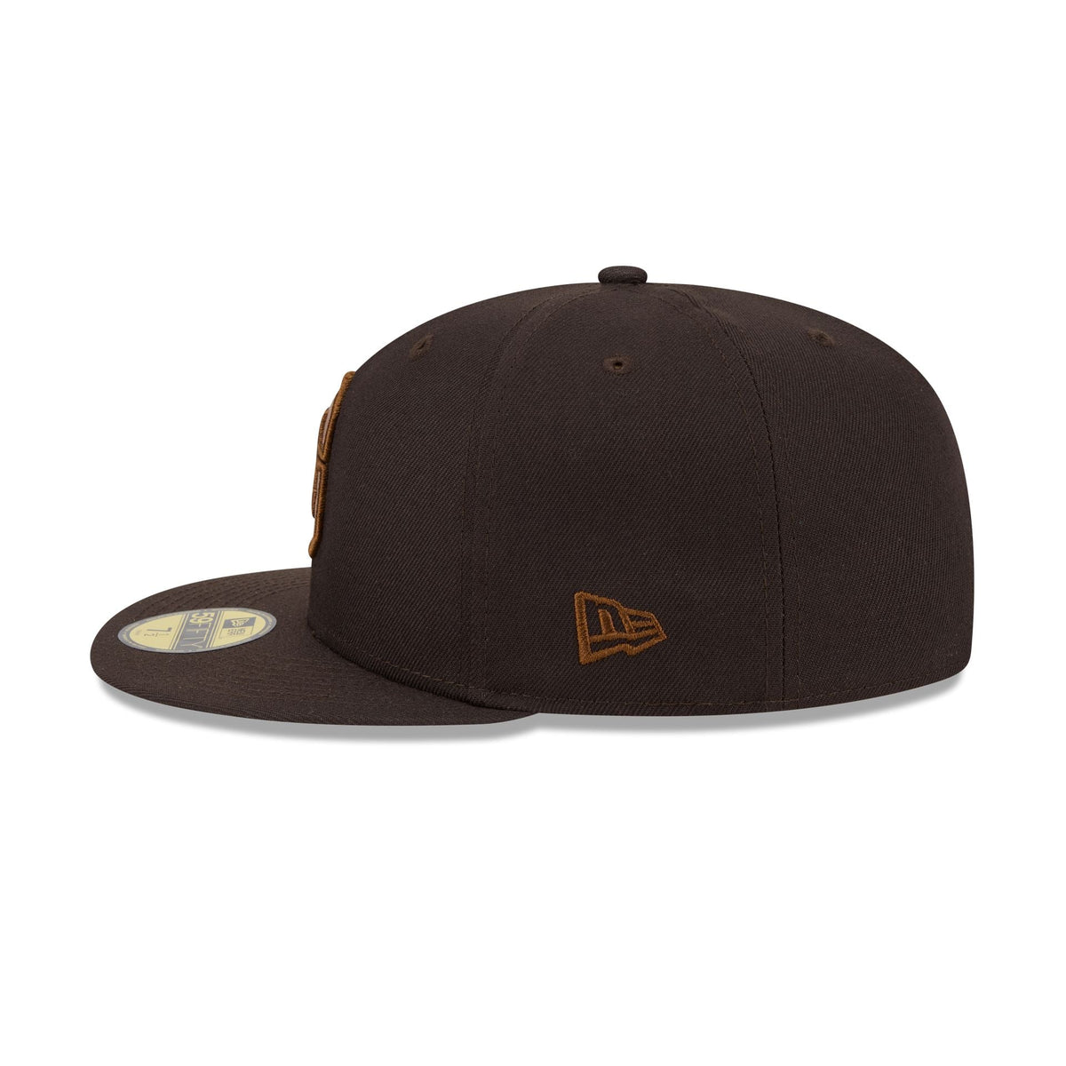Homestead Grays Brown Suede 59FIFTY Fitted Hat