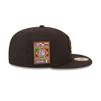 Chicago American Giants Brown Suede 59FIFTY Fitted Hat
