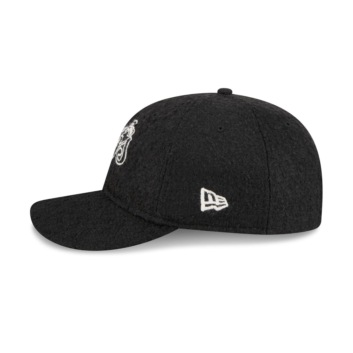 Chicago Cubs Navy Merino & Cashmere Moon Retro Crown 9FIFTY Adjustable Hat