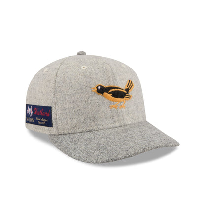 Baltimore Orioles Stone Shetland Moon 59FIFTY Fitted Hat