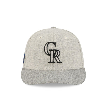 Colorado Rockies Stone Shetland Moon 59FIFTY Fitted Hat