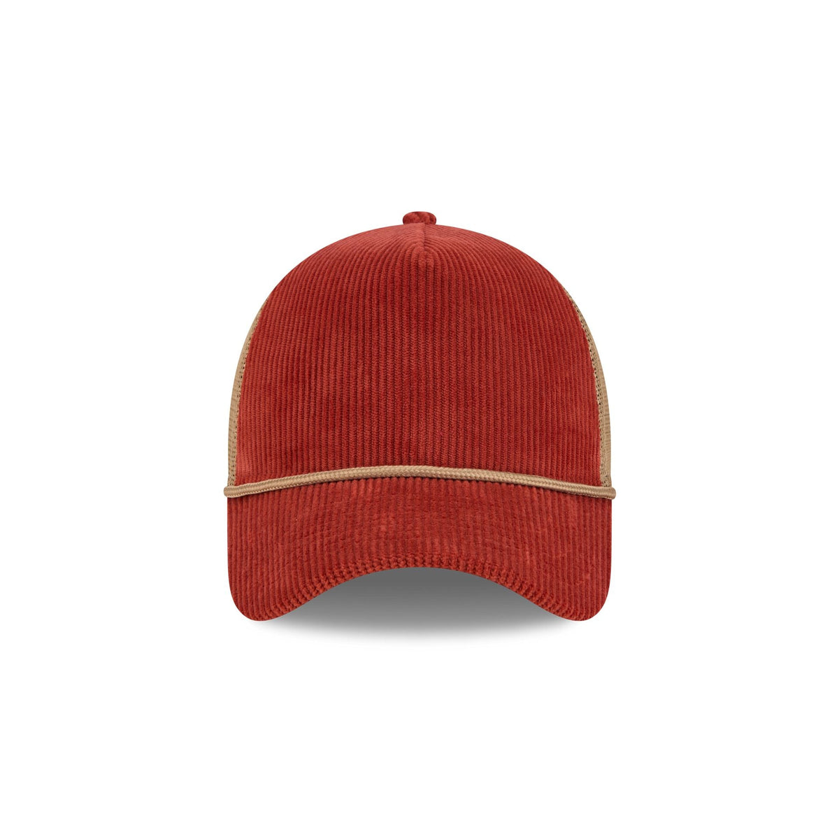 New Era Cap Corduroy Red 9FORTY A-Frame Trucker Hat