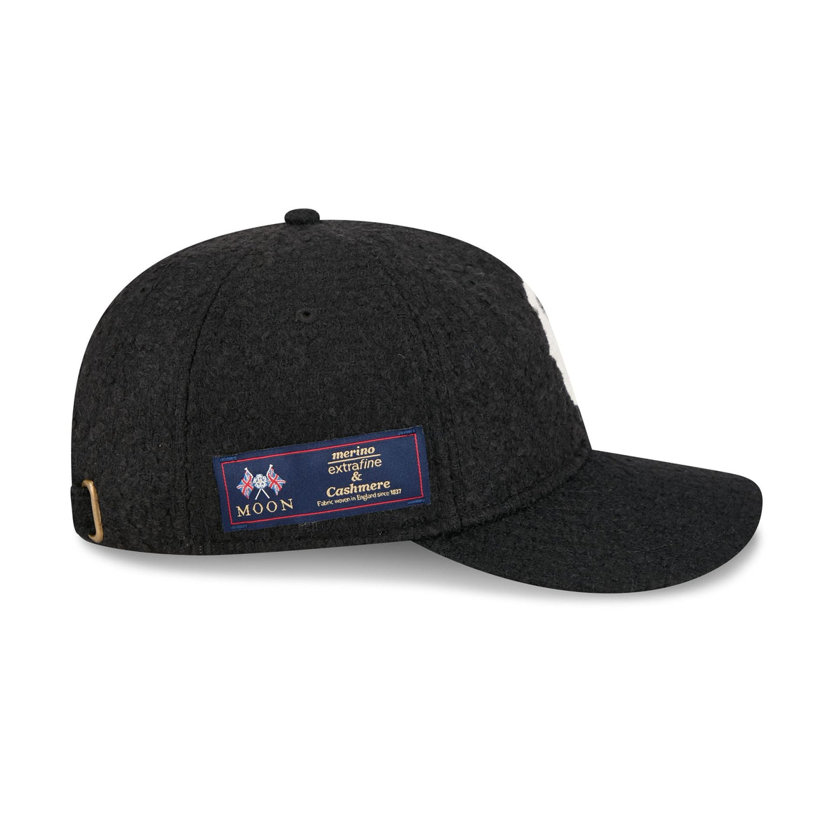 Cincinnati Reds Navy Merino & Cashmere Moon Retro Crown 9FIFTY Adjustable Hat