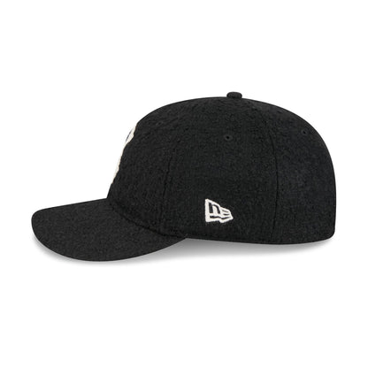 Brooklyn Dodgers Navy Merino & Cashmere Moon Retro Crown 9FIFTY Adjustable Hat