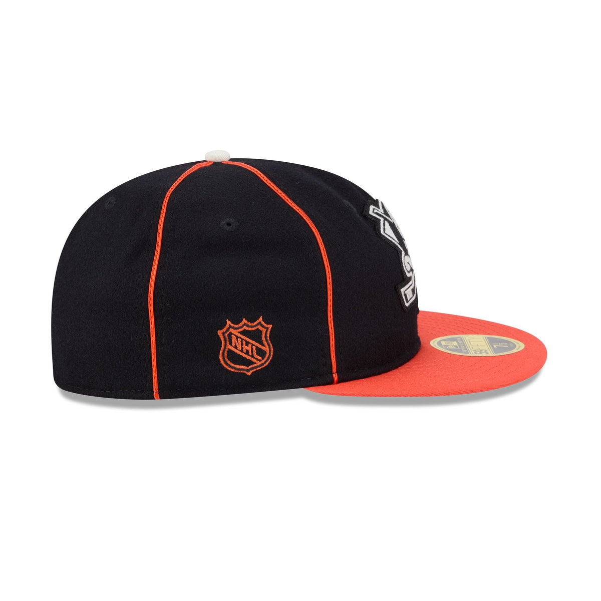 Anaheim Ducks Felt Logo Retro Crown 59FIFTY Fitted Hat
