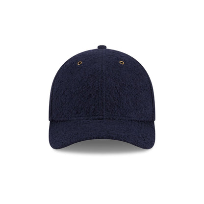 New Era Cap Brushed Wool Navy 9FORTY M-Crown Adjustable Hat
