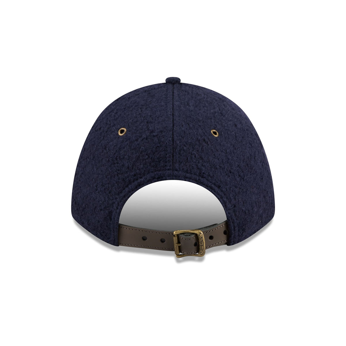 New Era Cap Brushed Wool Navy 9FORTY M-Crown Adjustable Hat