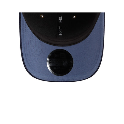 New Era Cap Brushed Wool Navy 9FORTY M-Crown Adjustable Hat