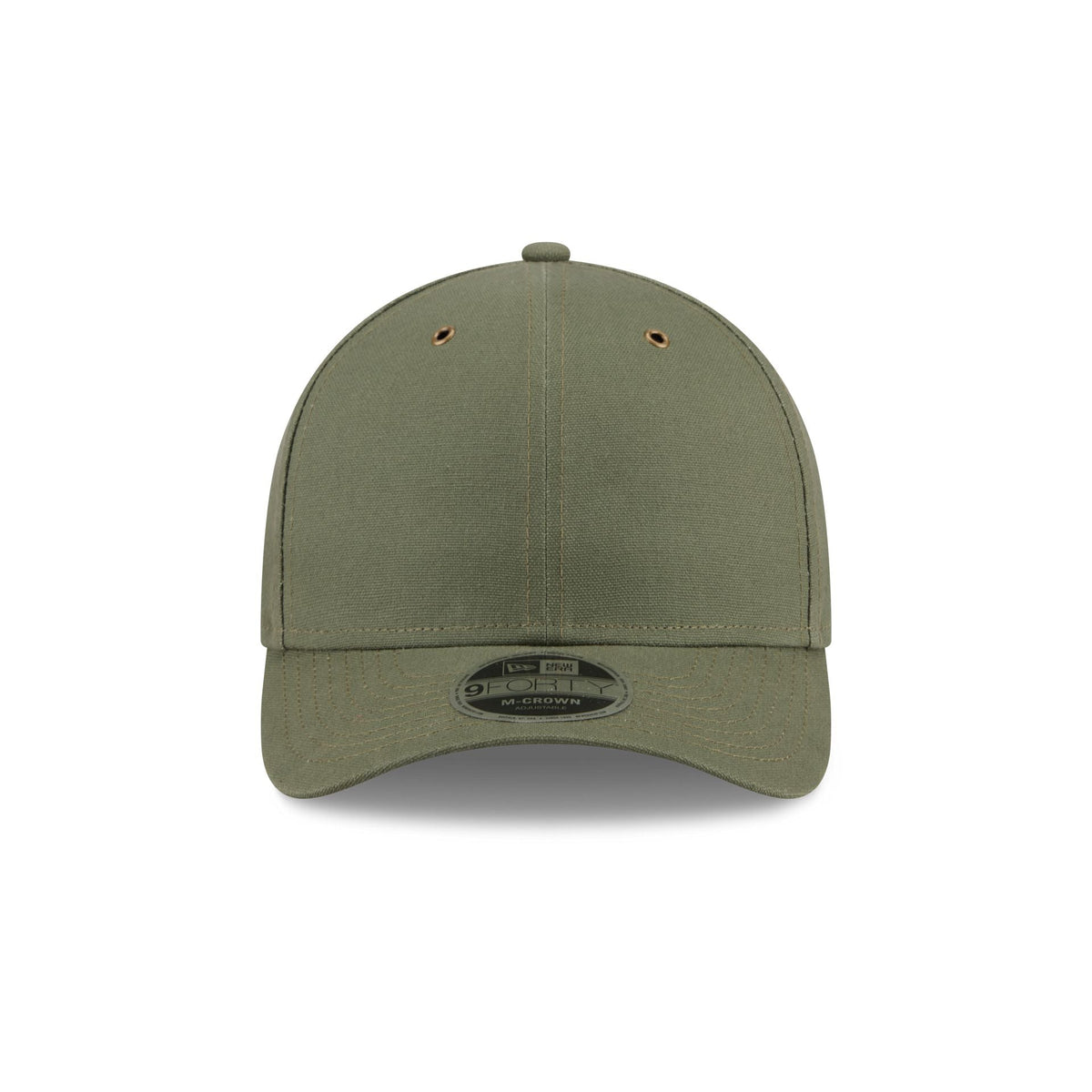 New Era Cap Canvas Olive 9FORTY M-Crown Adjustable Hat