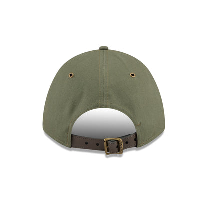 New Era Cap Canvas Olive 9FORTY M-Crown Adjustable Hat