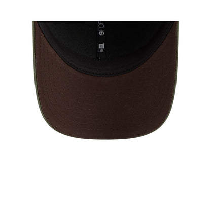 New Era Cap Canvas Olive 9FORTY M-Crown Adjustable Hat