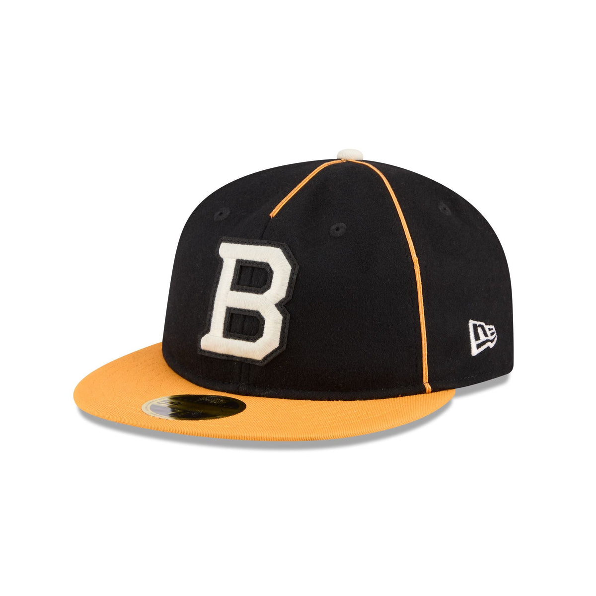 Boston Bruins Felt Logo Retro Crown 59FIFTY Fitted Hat