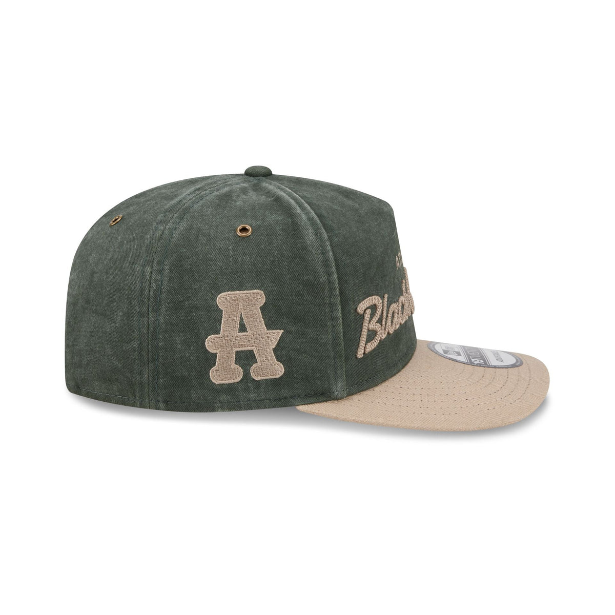 Atlanta Black Crackers Chainstitch Dark Green 19TWENTY Adjustable Hat