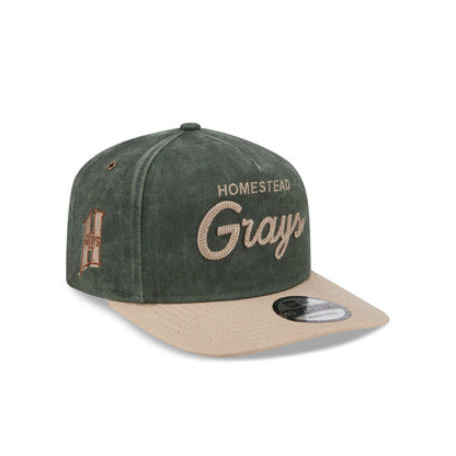 Homestead Grays Chainstitch Dark Green 19TWENTY Adjustable Hat