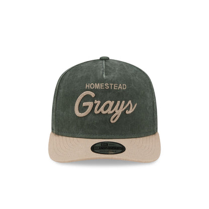 Homestead Grays Chainstitch Dark Green 19TWENTY Adjustable Hat