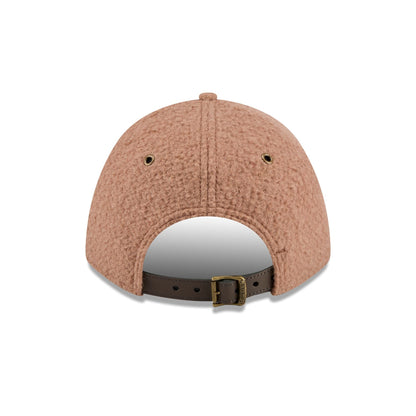 New Era Cap Brushed Wool Walnut 9FORTY M-Crown Adjustable Hat