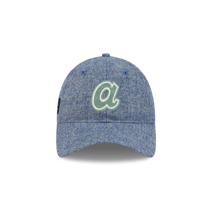 Atlanta Braves Light Royal Shetland Moon 9TWENTY Adjustable Hat