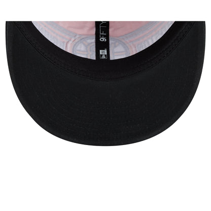 Boston Bruins Team Stripes Retro Crown 9FIFTY Snapback Hat