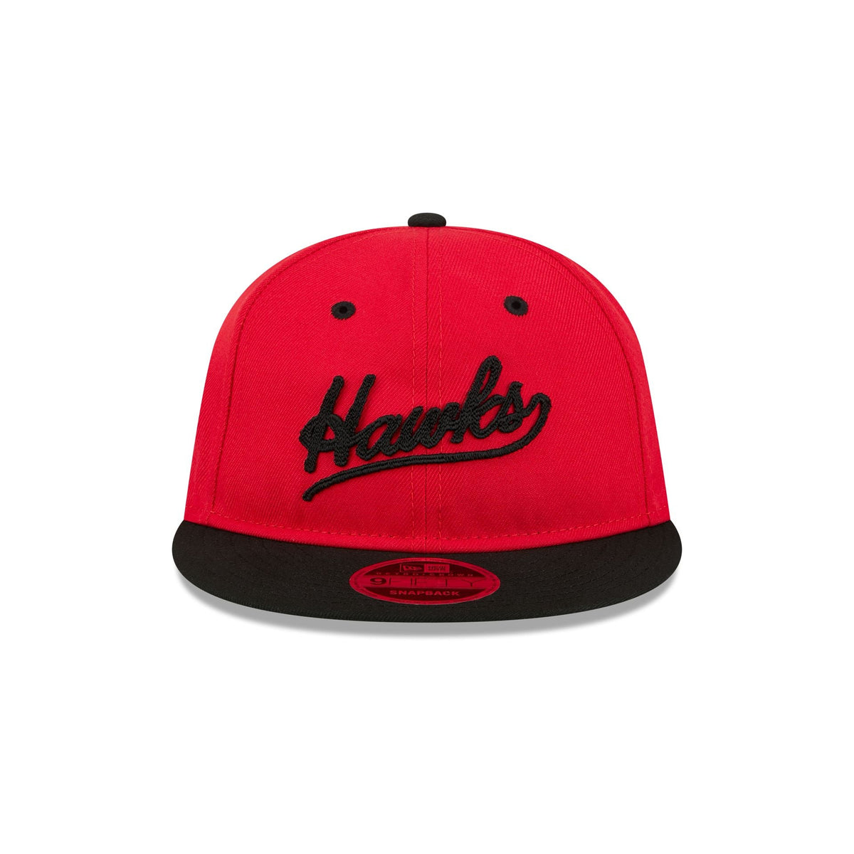 Atlanta Hawks Chainstitch Script Retro Crown 9FIFTY Snapback Hat