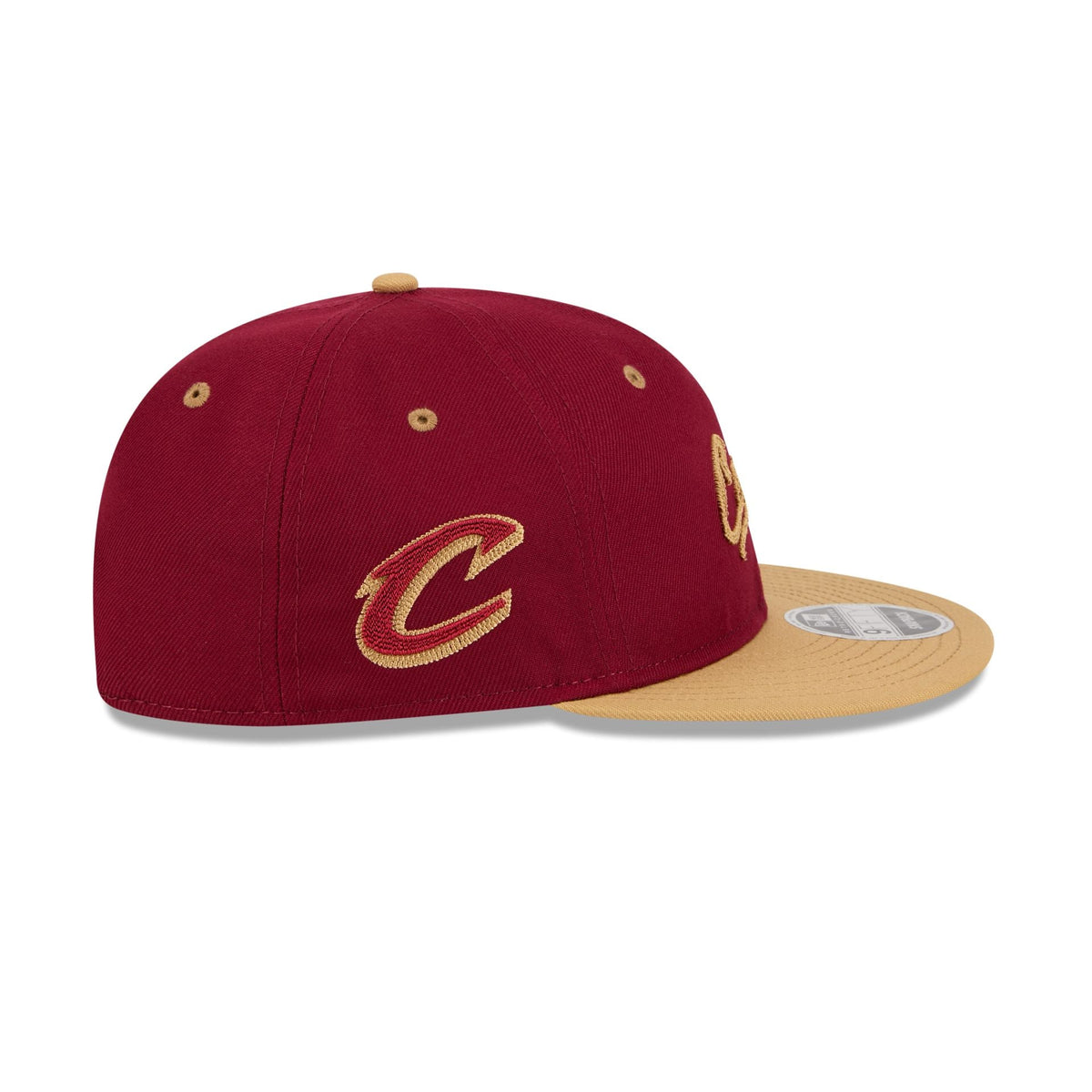 Cleveland Cavaliers Chainstitch Script Retro Crown 9FIFTY Snapback Hat