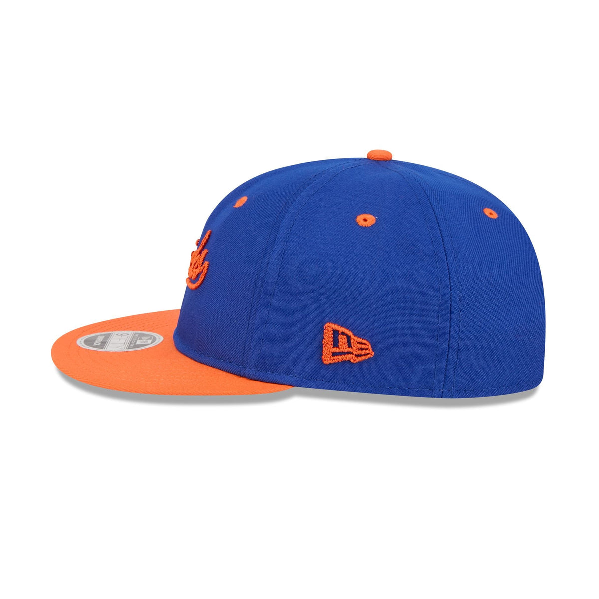 New York Knicks Chainstitch Script Retro Crown 9FIFTY Snapback Hat