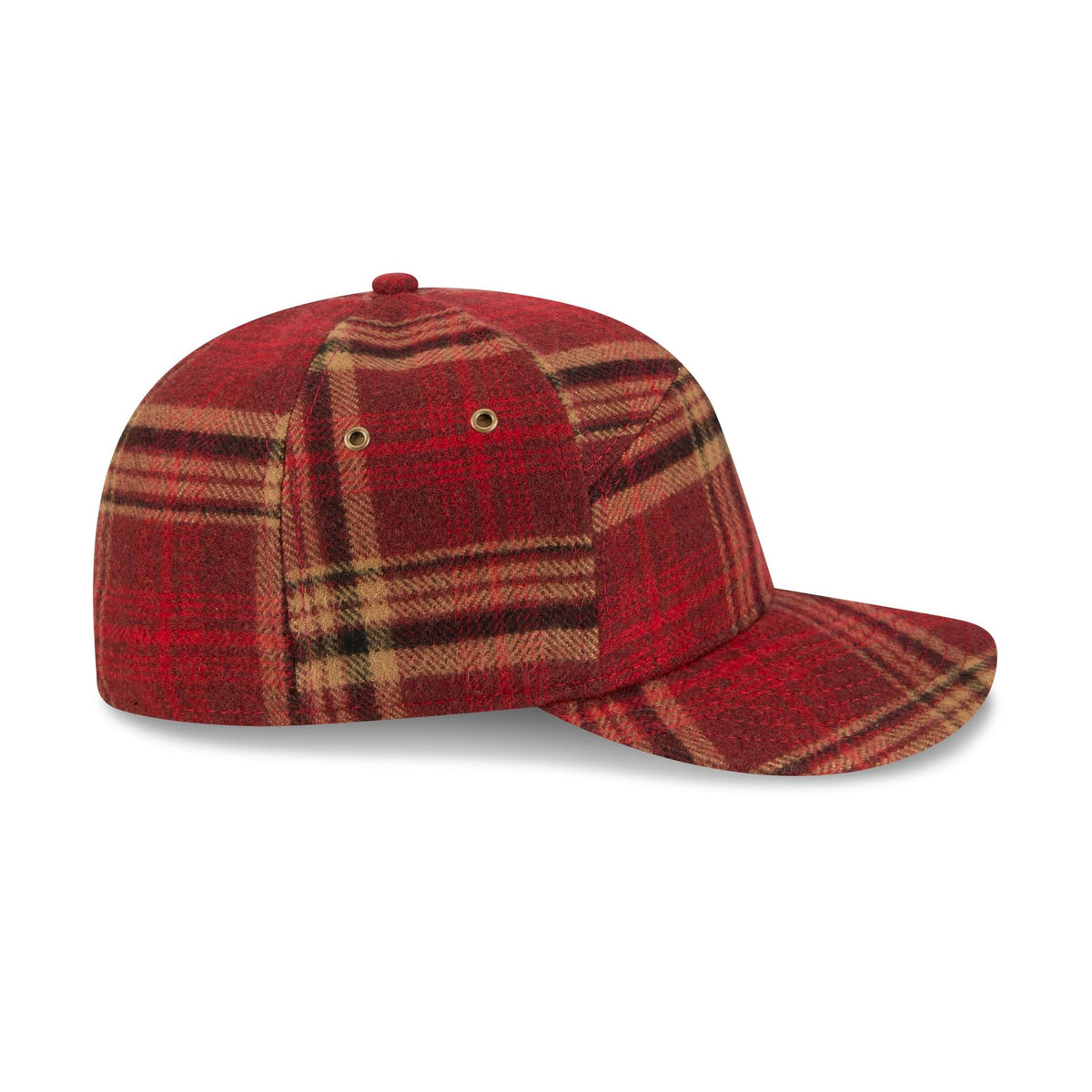 New Era Cap Silver Tier Wool Plaid Split Panel 59FIFTY Fitted Hat
