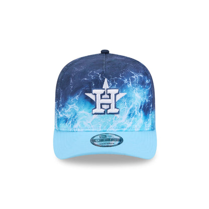Houston Astros Deep Water 9FIFTY A-Frame Snapback Hat