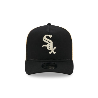 Chicago White Sox Grained 9FIFTY A-Frame Snapback Hat