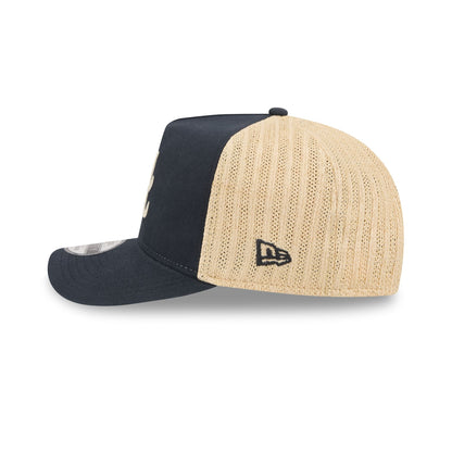 Atlanta Braves Grained 9FIFTY A-Frame Snapback Hat