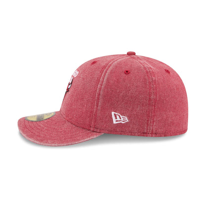 Chicago Bulls Hardwood Classics Diamond Stitch Red 59FIFTY Fitted Hat