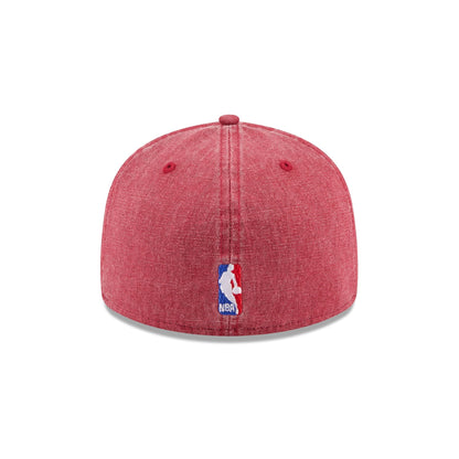 Chicago Bulls Hardwood Classics Diamond Stitch Red 59FIFTY Fitted Hat