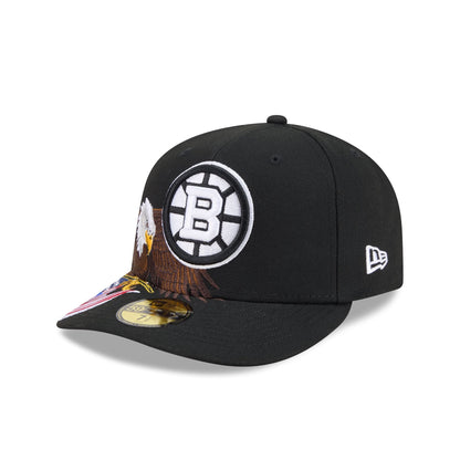 Boston Bruins Liberty Eagle 59FIFTY Fitted Hat