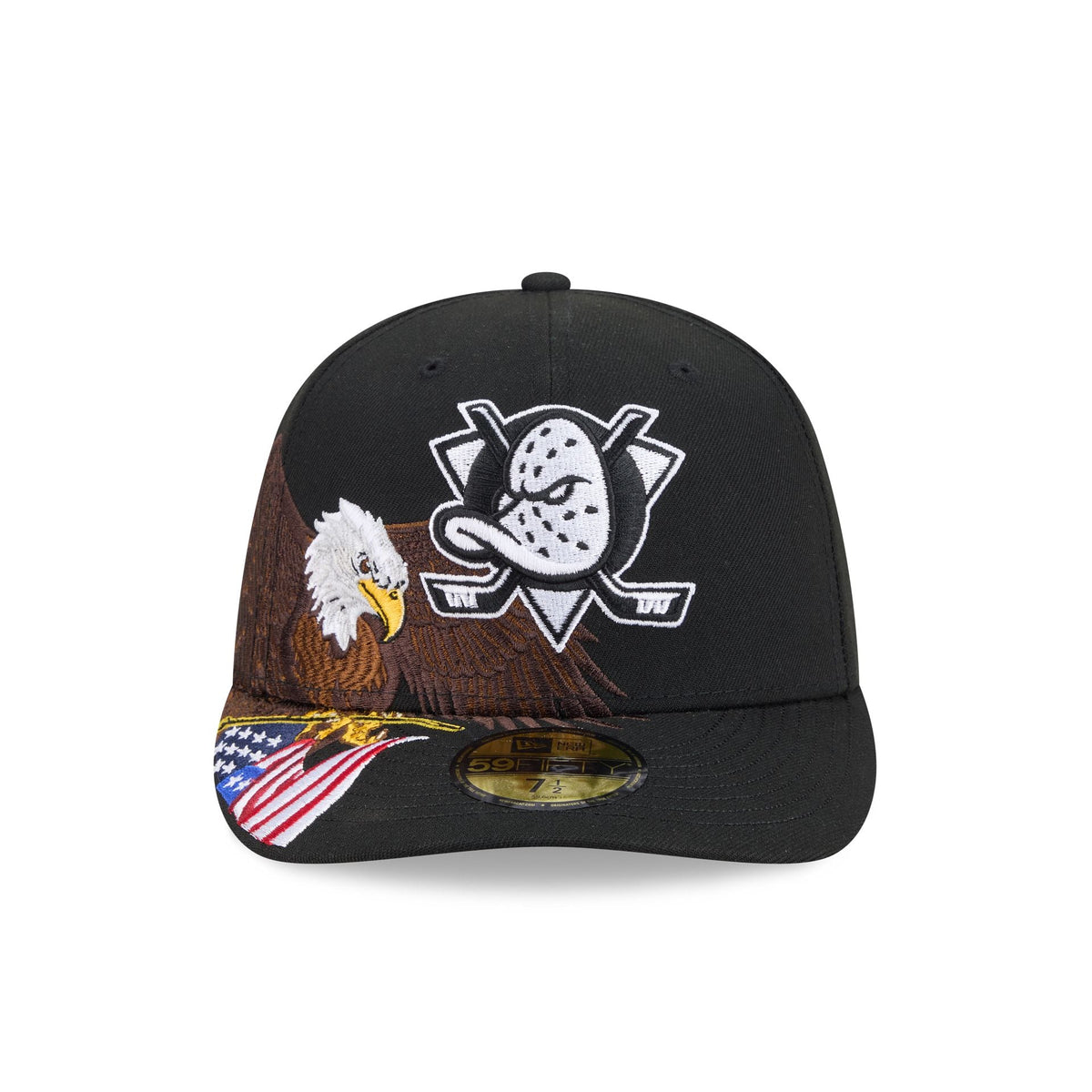 Anaheim Ducks Liberty Eagle 59FIFTY Fitted Hat