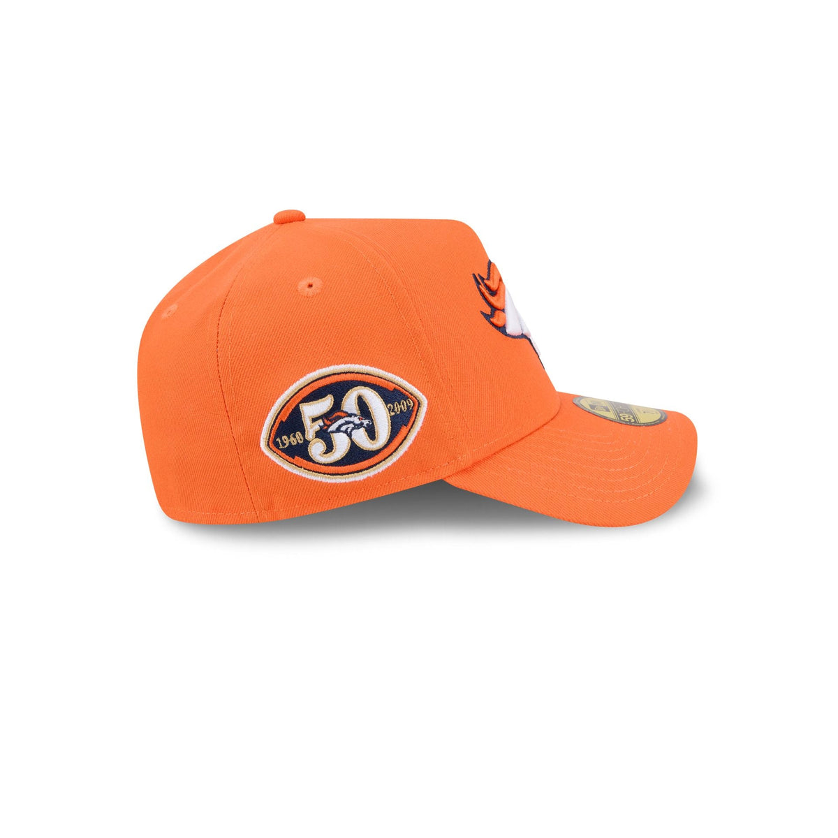 Denver Broncos Team Side 59FORTY A-Frame Fitted Hat