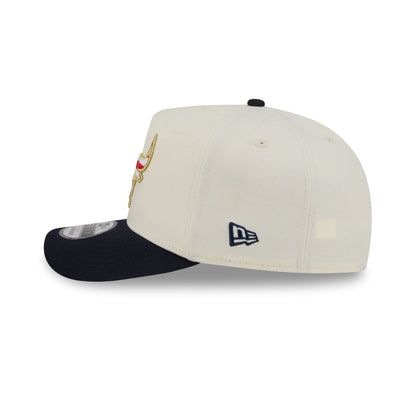 Chicago Bulls Chrome White Stars and Stripes 9FIFTY A-Frame Snapback Hat