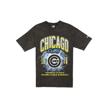 Chicago Cubs Lifestyle Graphics Storm Black T-Shirt